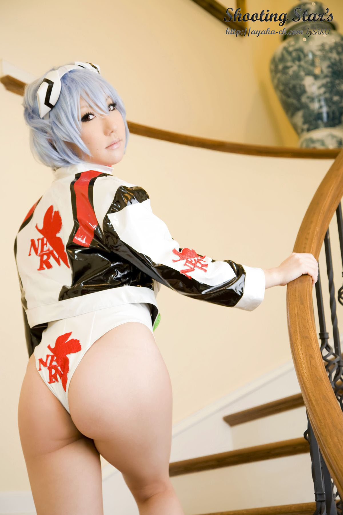 [Cosplay]  Evangelion - Big Tits Rei Ayanami 2